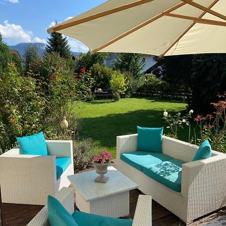 Charmantes Garten-Apartment: Erholung Im Chiemgau Unterwössen Exteriér fotografie