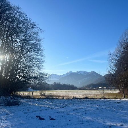 Charmantes Garten-Apartment: Erholung Im Chiemgau Unterwössen Exteriér fotografie