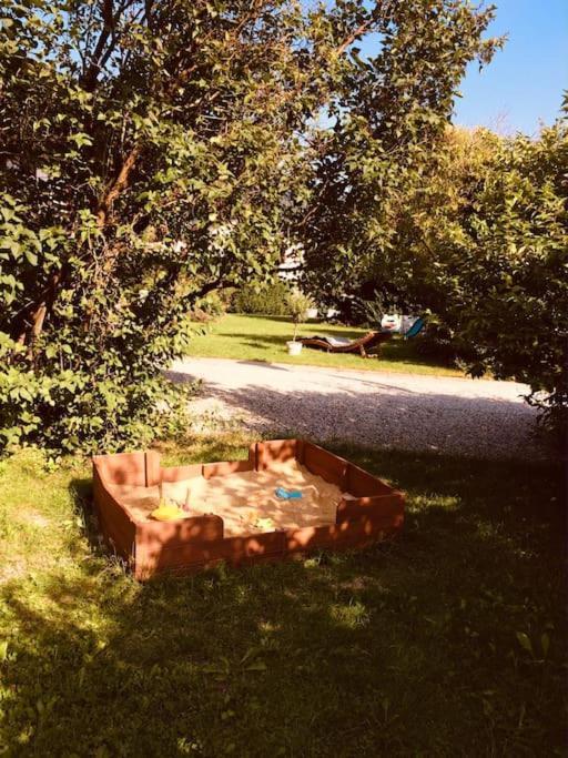 Charmantes Garten-Apartment: Erholung Im Chiemgau Unterwössen Exteriér fotografie