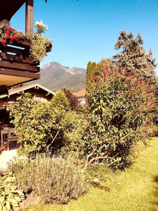 Charmantes Garten-Apartment: Erholung Im Chiemgau Unterwössen Exteriér fotografie