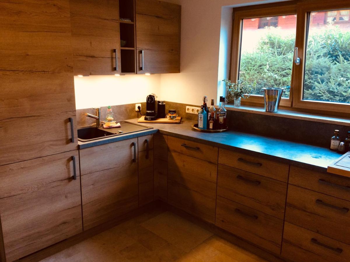 Charmantes Garten-Apartment: Erholung Im Chiemgau Unterwössen Exteriér fotografie